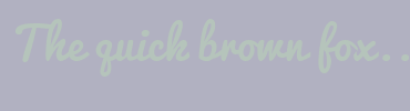 Image with Font Color B5C4BB and Background Color B1B1C1